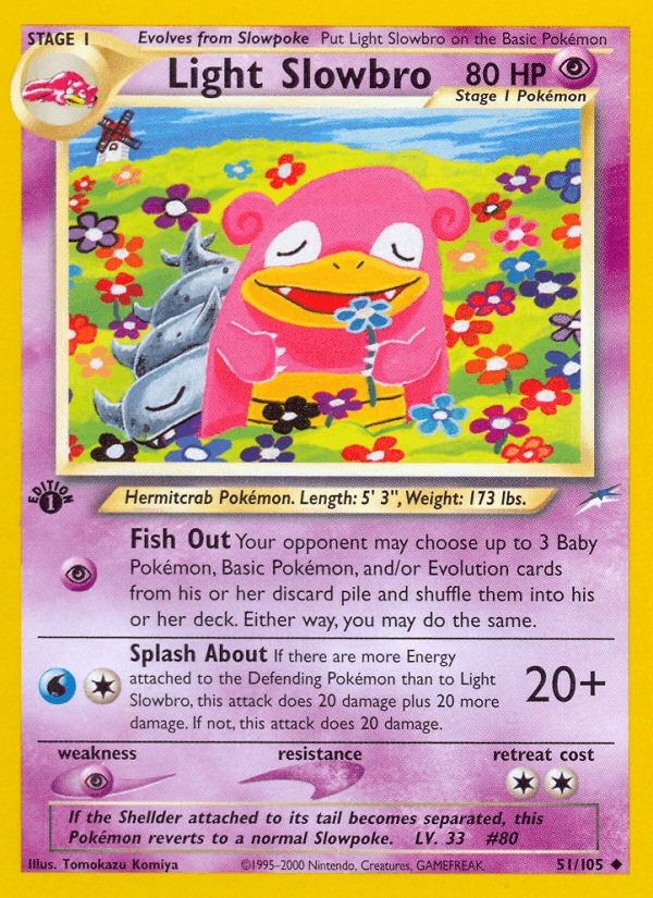 Light Slowbro [1st Edition]