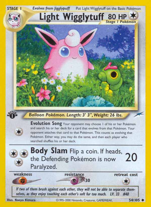 Light Wigglytuff [1st Edition]