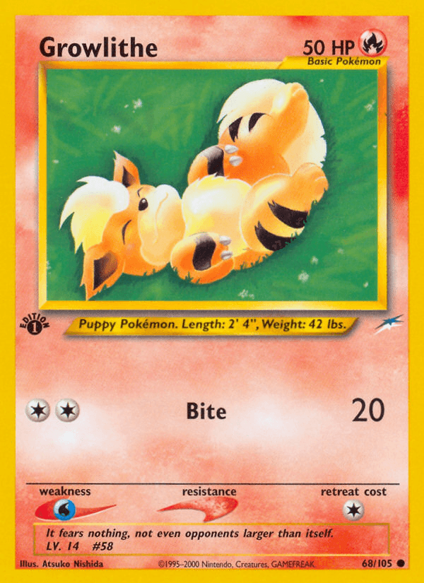 Growlithe [1st Edition]