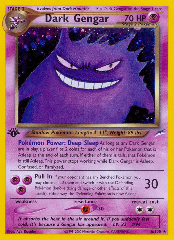 Dark Gengar [1st Edition]