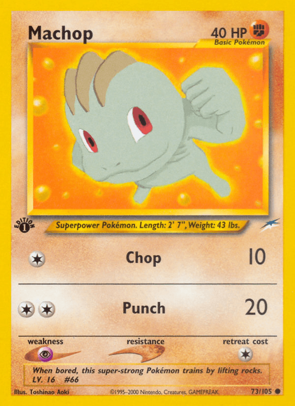 Machop [1st Edition]