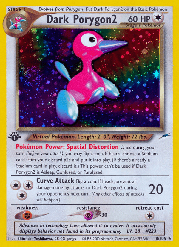 Dark Porygon2 [1st Edition]