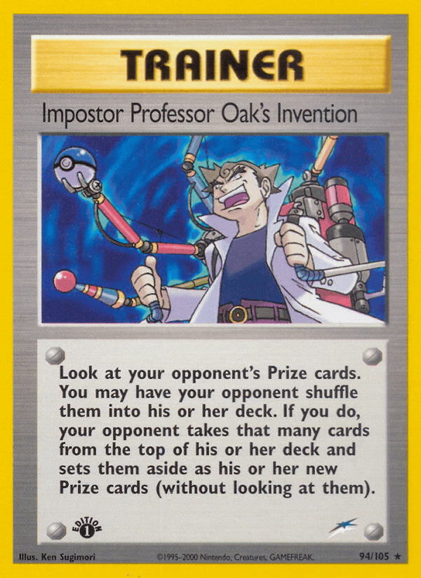 Impostor Professor Oak's Invention [1st Edition]