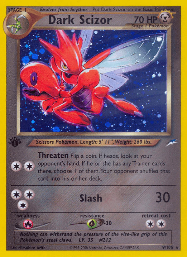 Dark Scizor [1st Edition]
