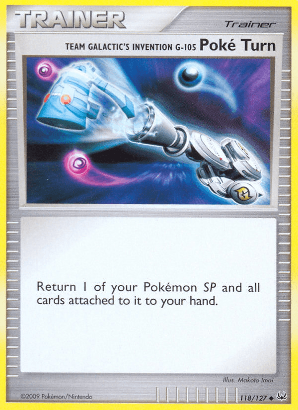 Team Galactic's Invention G-105 Poké Turn [Reverse Holo]