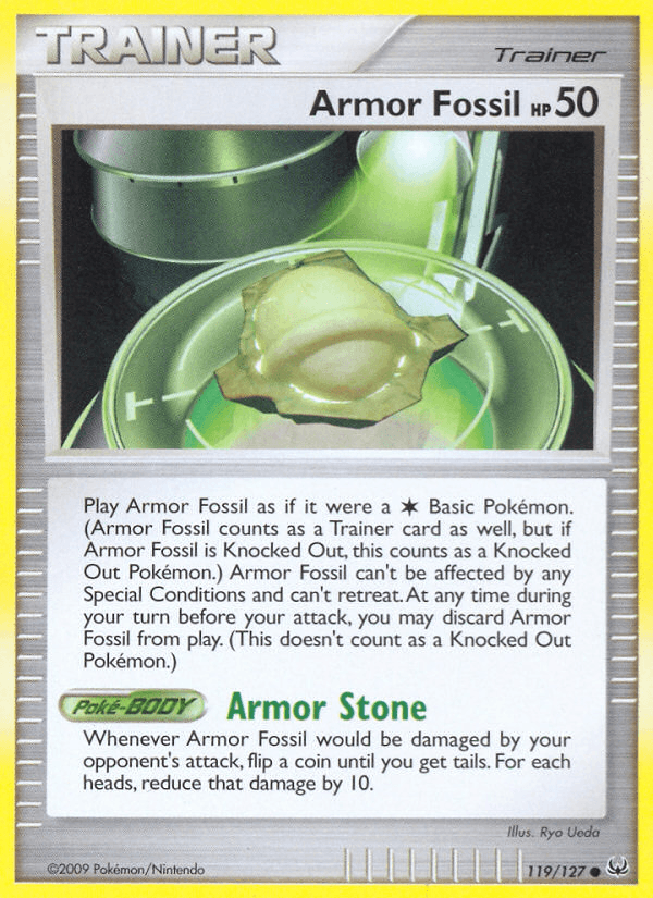 Armor Fossil [Reverse Holo]