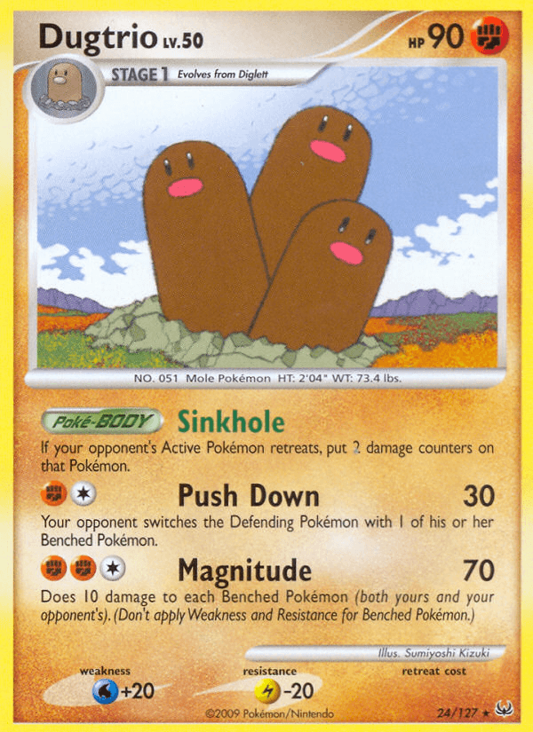 Dugtrio [Reverse Holo]