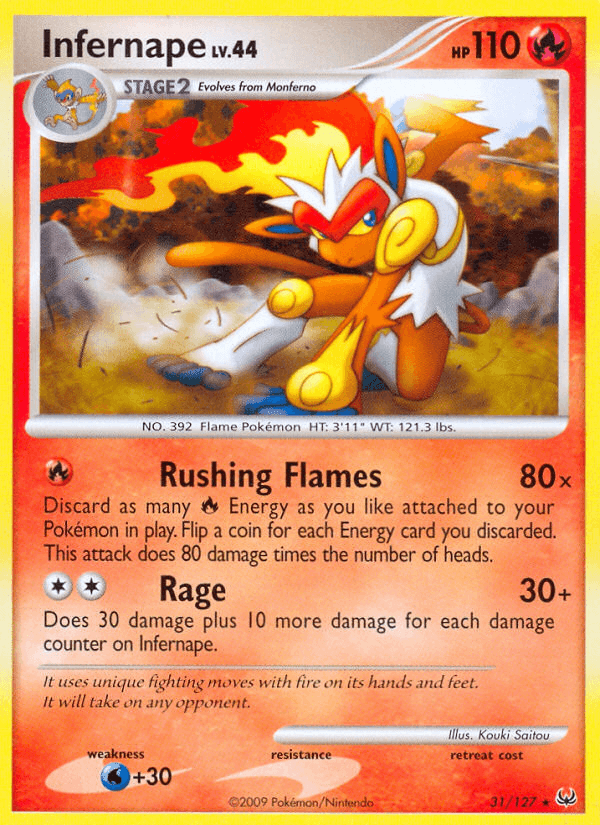 Infernape [Reverse Holo]