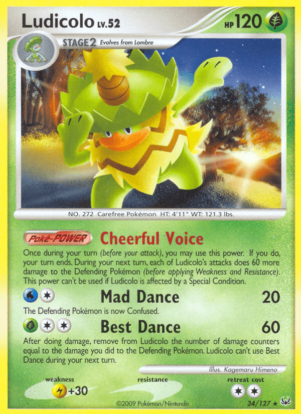 Ludicolo [Reverse Holo]