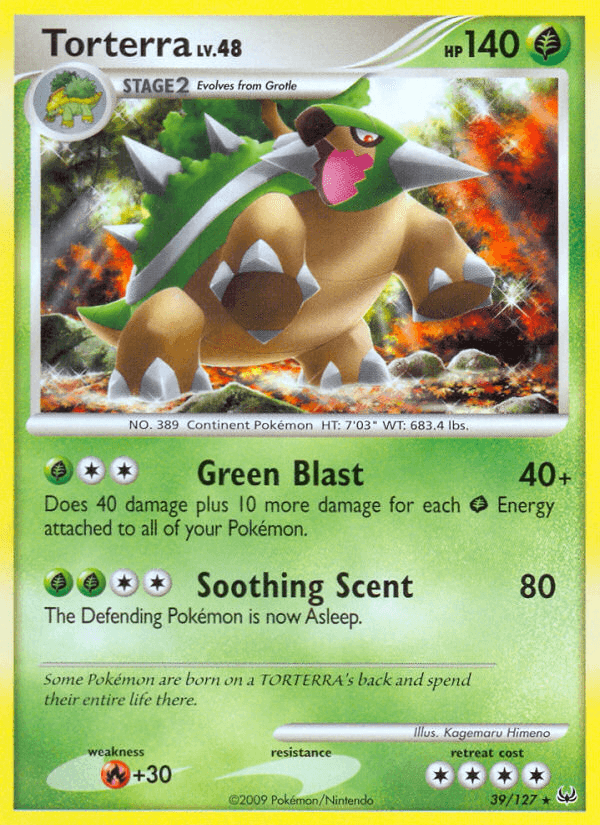 Torterra [Reverse Holo]