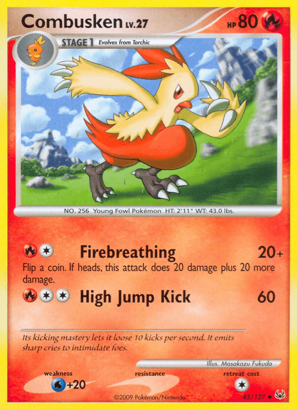 Combusken [Reverse Holo]