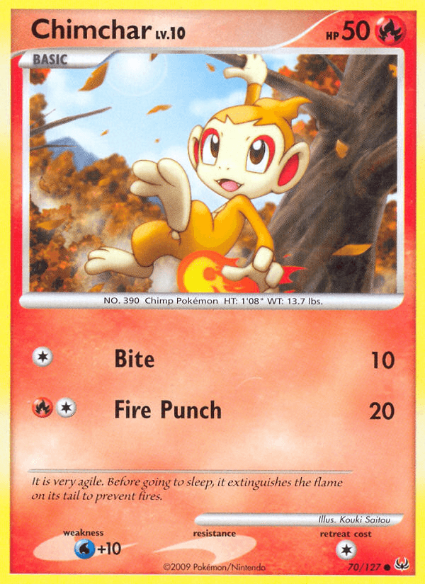 Chimchar [Reverse Holo]