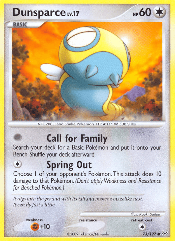 Dunsparce [Reverse Holo]