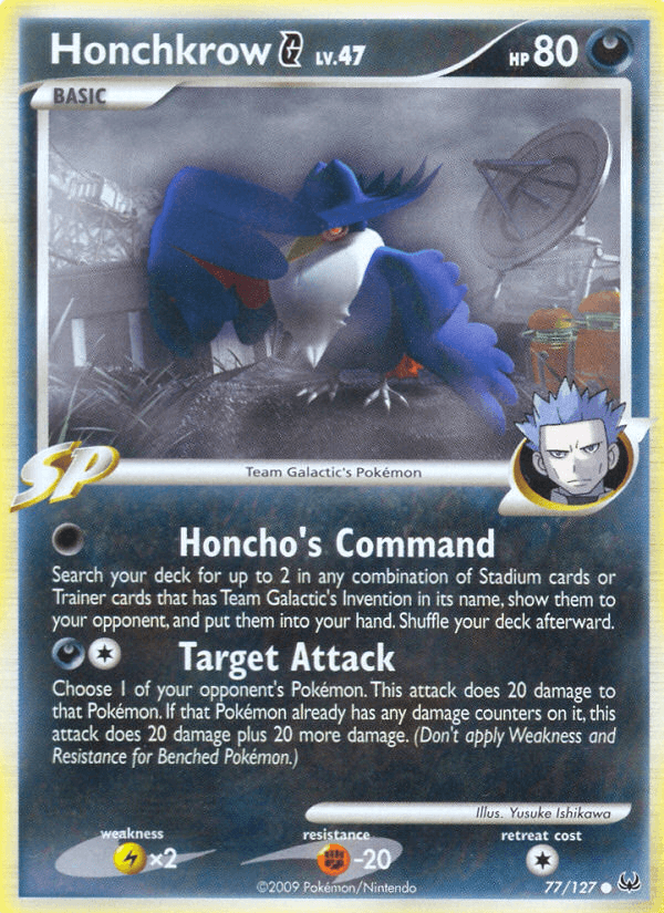 Honchkrow G [Reverse Holo]