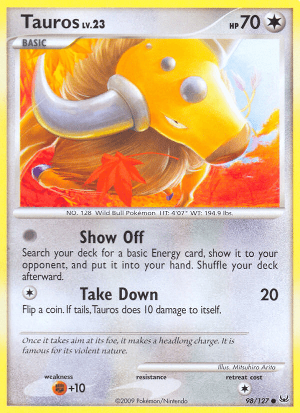 Tauros [Reverse Holo]