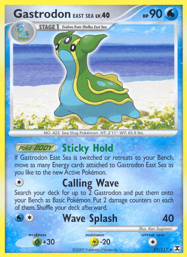 Gastrodon East Sea [Reverse Holo]