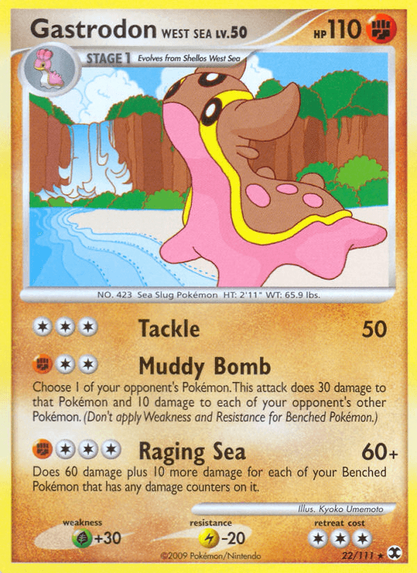 Gastrodon West Sea [Reverse Holo]