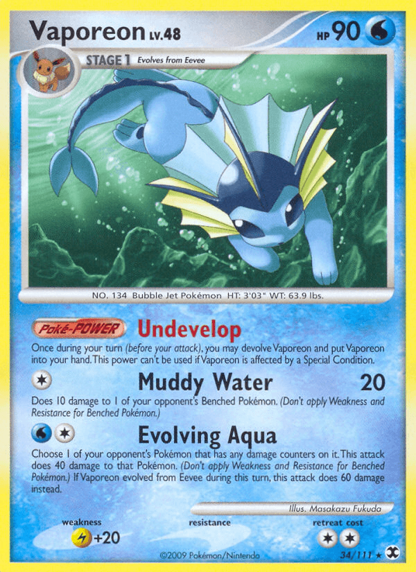 Vaporeon [Reverse Holo]