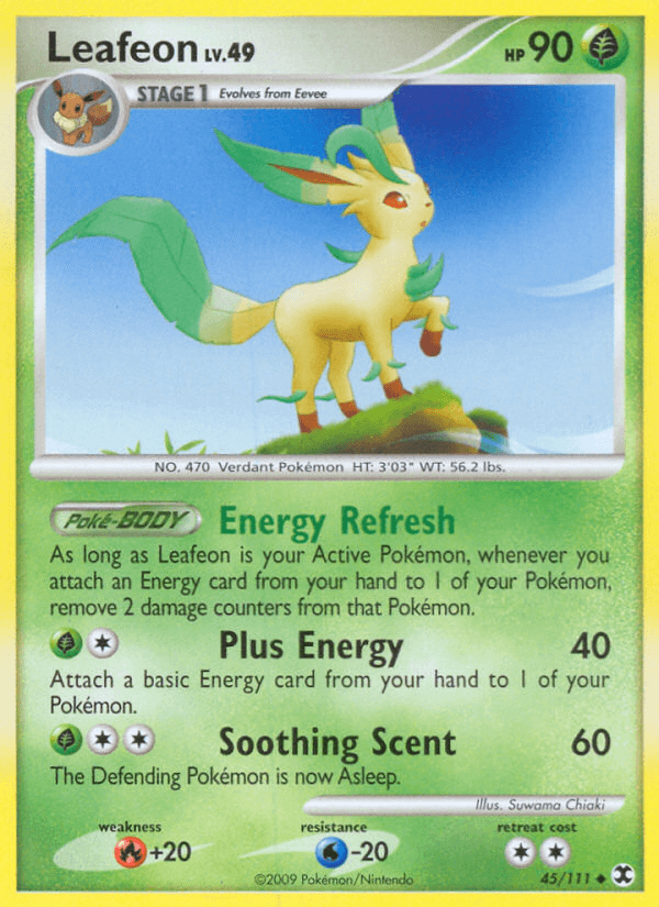 Leafeon [Reverse Holo]