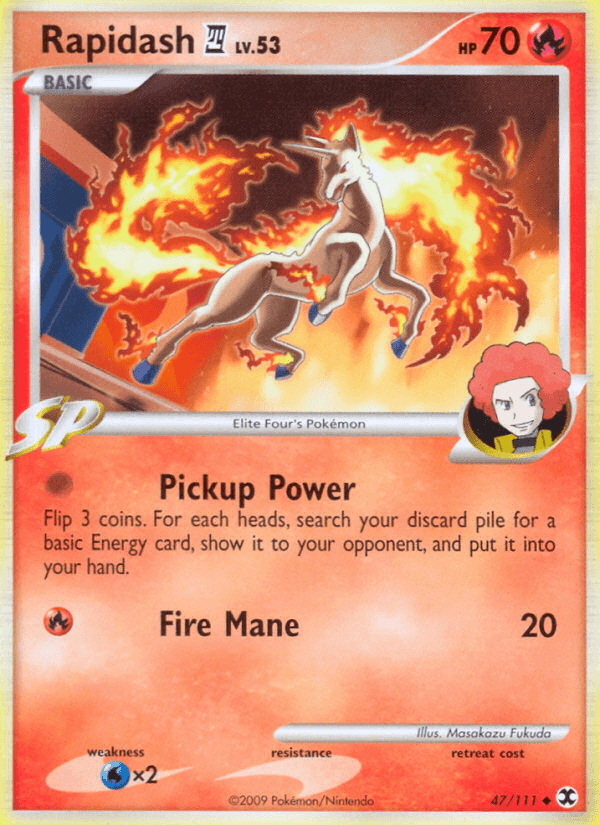 Rapidash E4 [Reverse Holo]