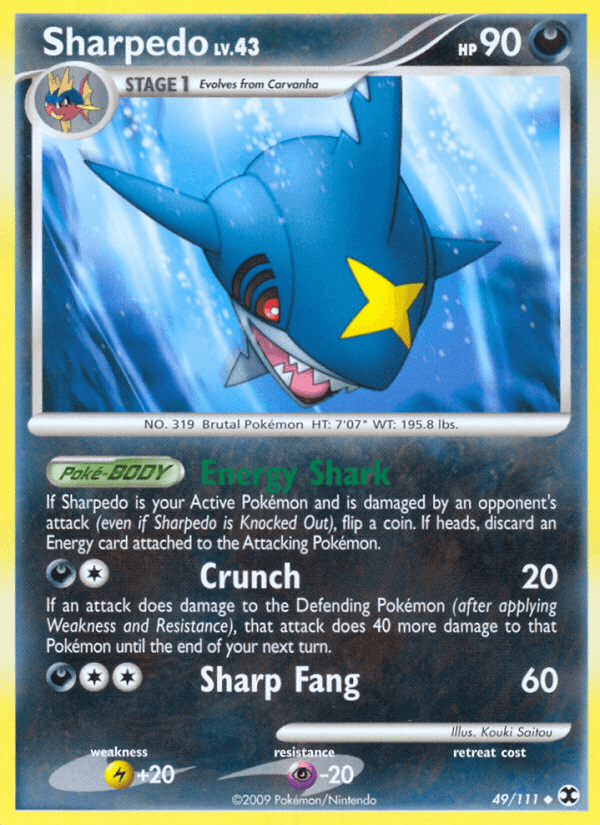 Sharpedo [Reverse Holo]