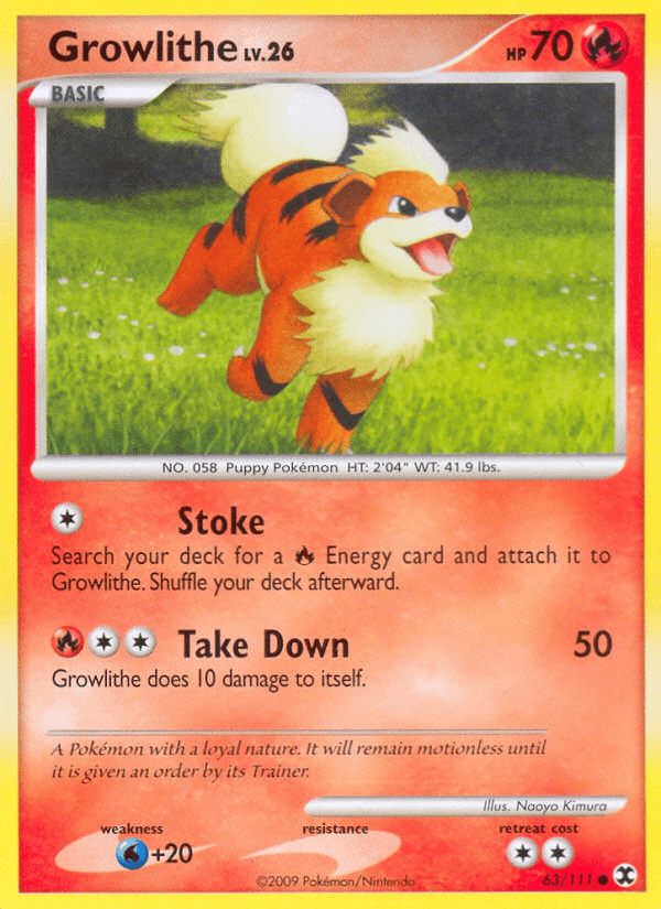 Growlithe [Reverse Holo]