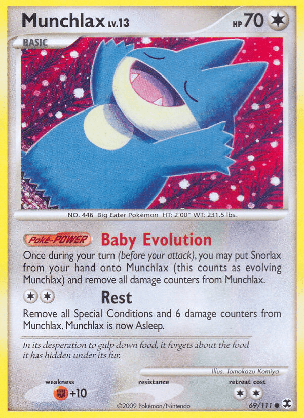 Munchlax [Reverse Holo]