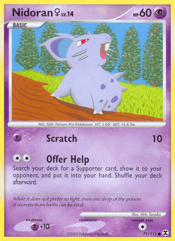 Nidoran ♀ [Reverse Holo]