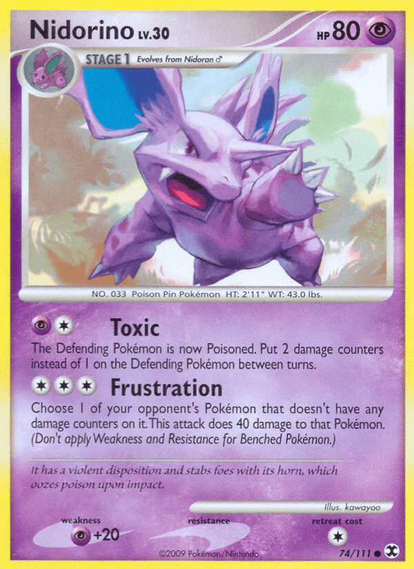 Nidorino [Reverse Holo]