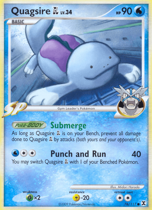 Quagsire GL [Reverse Holo]