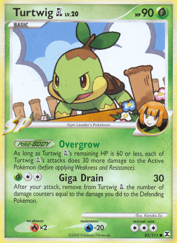 Turtwig GL [Reverse Holo]
