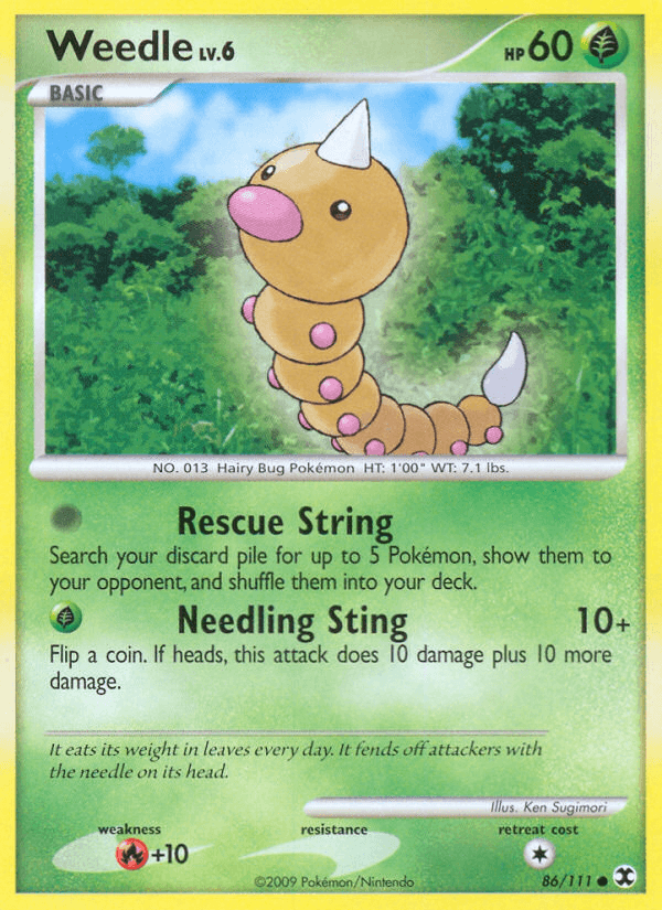 Weedle [Reverse Holo]