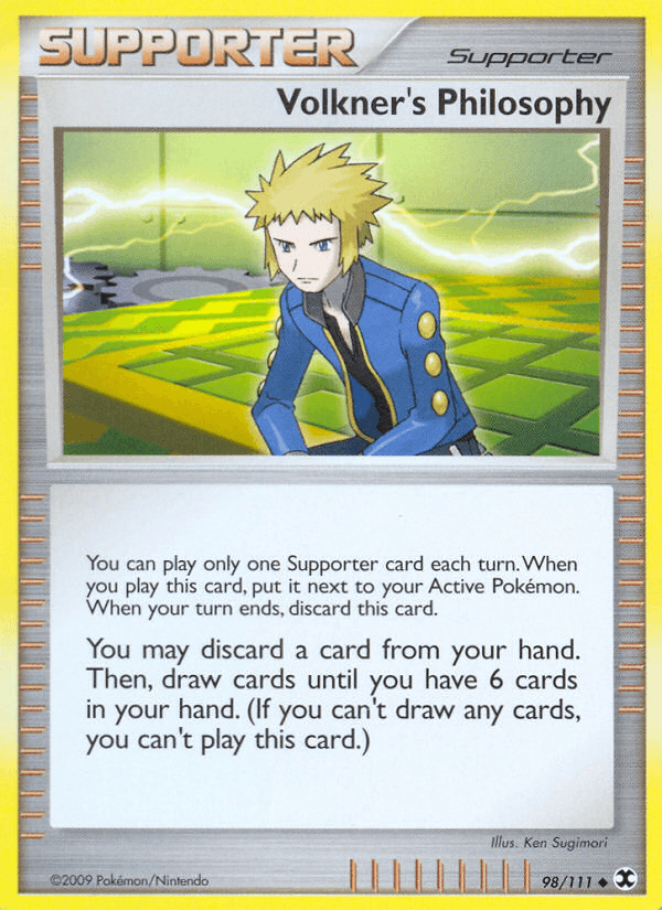Volkner's Philosophy [Reverse Holo]