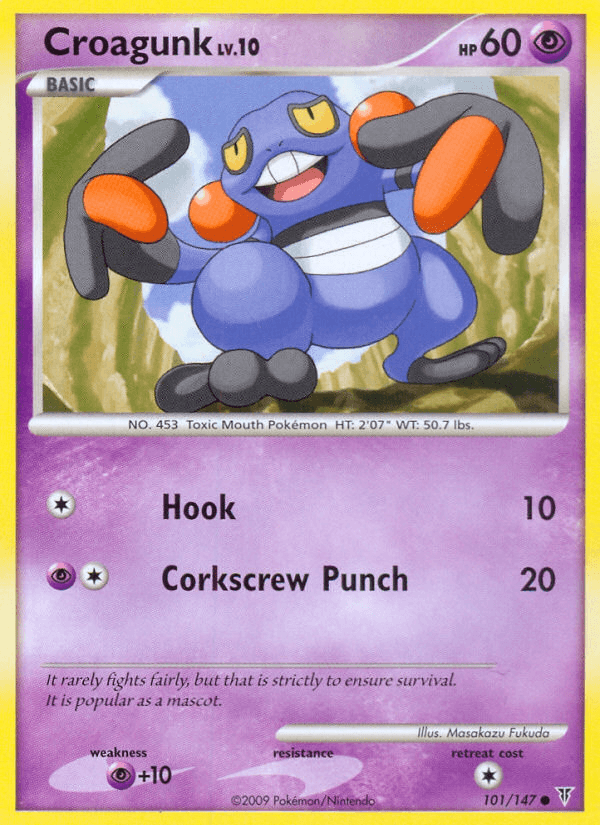 Croagunk [Reverse Holo]