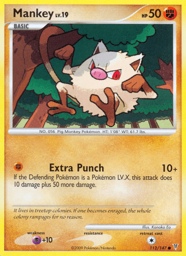 Mankey [Reverse Holo]