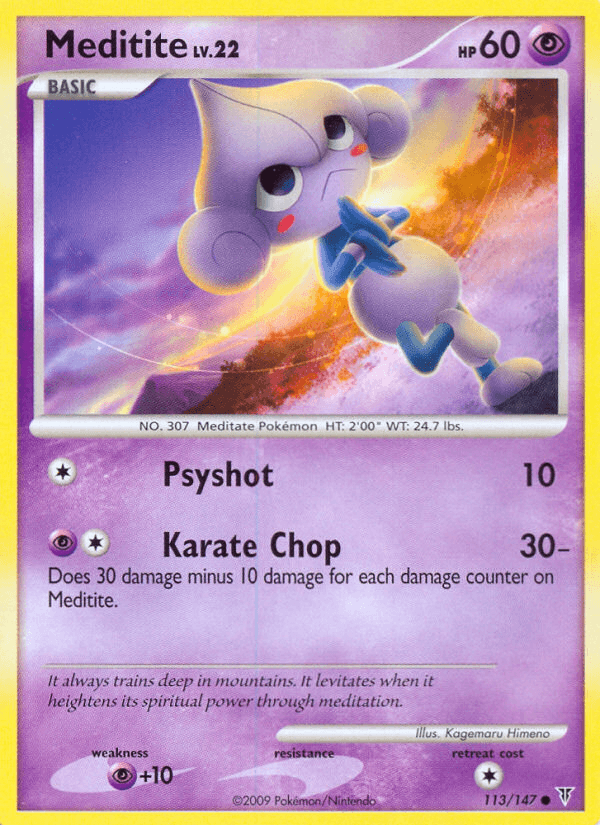 Meditite [Reverse Holo]