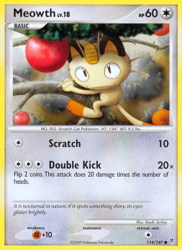 Meowth [Reverse Holo]