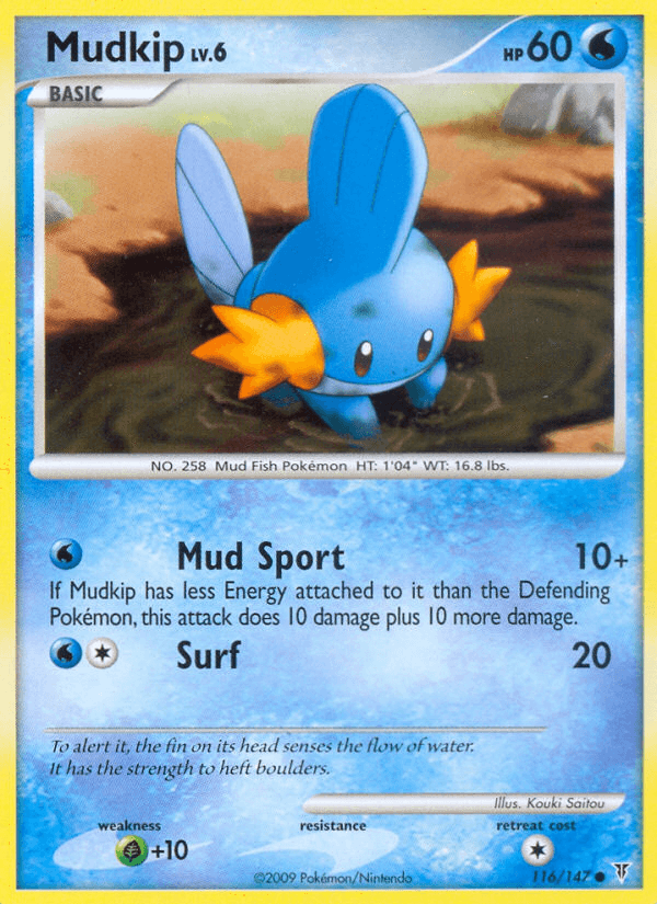Mudkip [Reverse Holo]