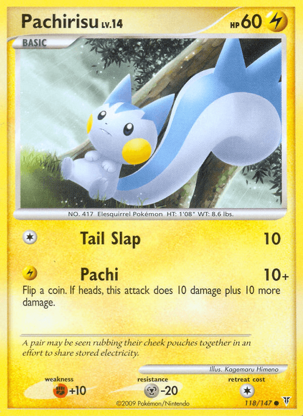 Pachirisu [Reverse Holo]