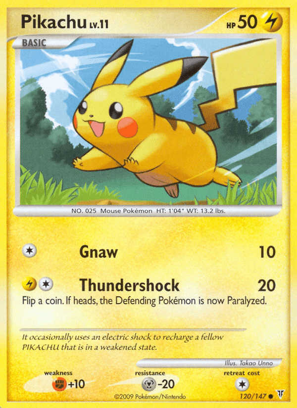 Pikachu [Reverse Holo]