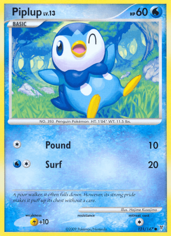 Piplup [Reverse Holo]