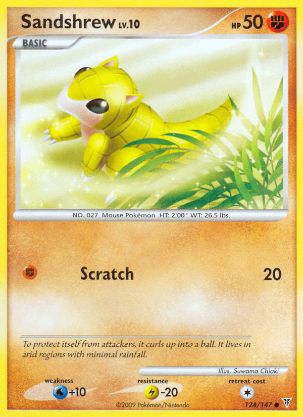 Sandshrew [Reverse Holo]