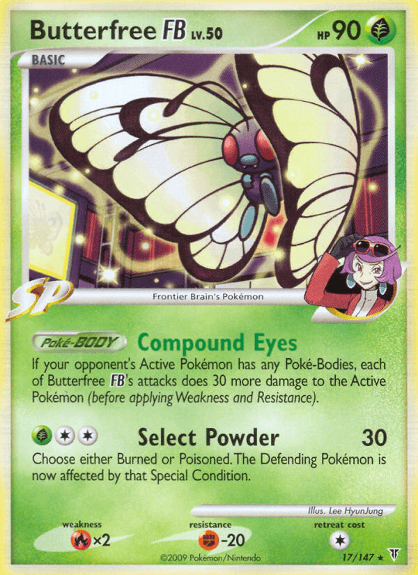 Butterfree FB [Crosshatch Holo]