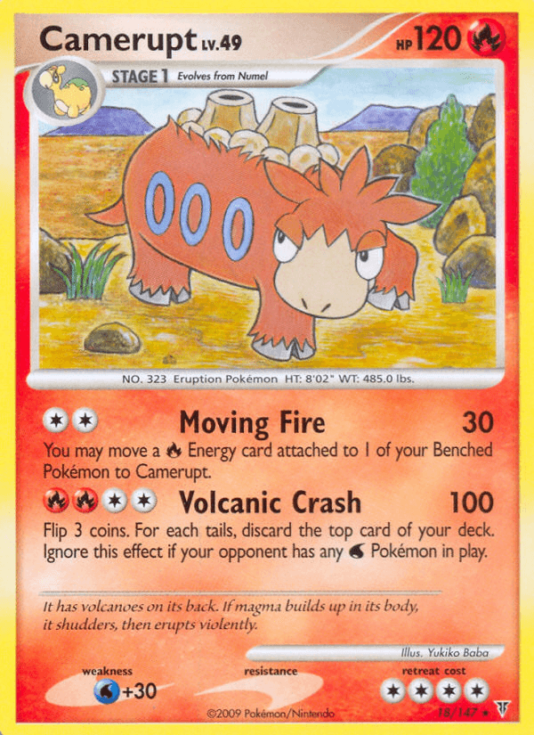 Camerupt [Reverse Holo]