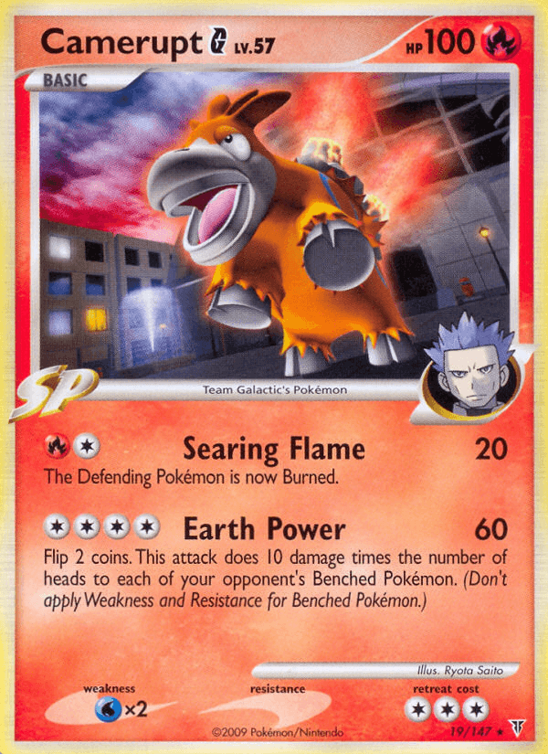 Camerupt G [Reverse Holo]