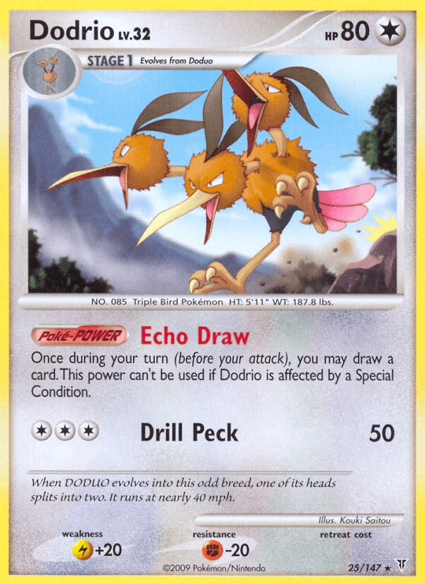 Dodrio [Reverse Holo]