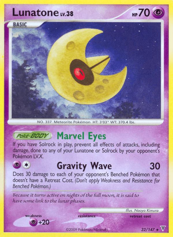 Lunatone [Reverse Holo]