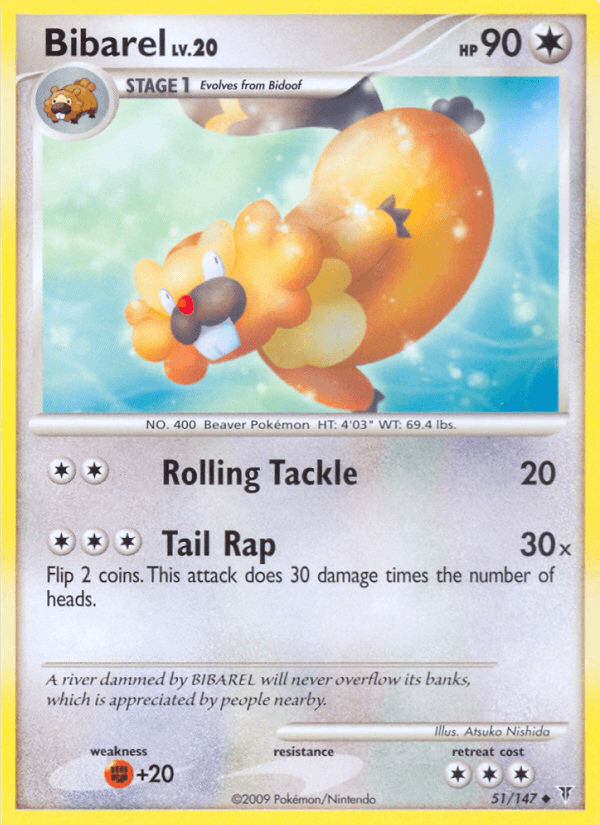Bibarel [Reverse Holo]