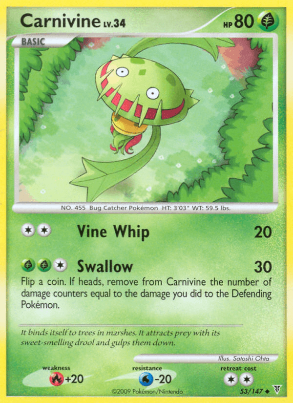 Carnivine [Reverse Holo]