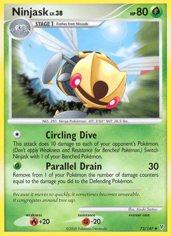 Ninjask [Reverse Holo]